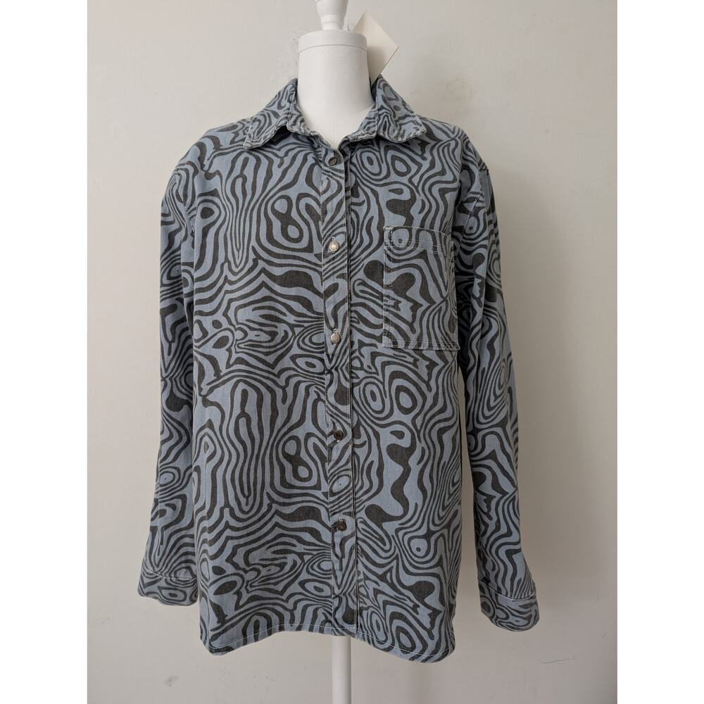 NWT Ragged Priest Ragged Jeans Zane Long Sleeve Shirt - Picture 3 of 15